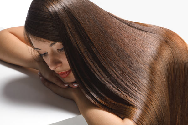 thick and strong hair